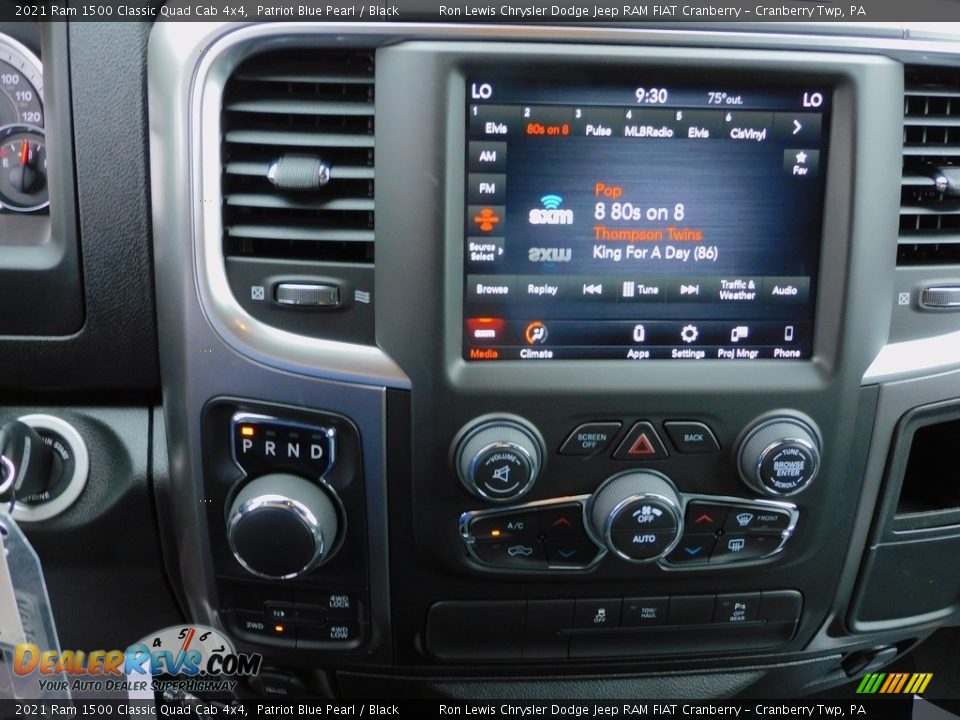 2021 Ram 1500 Classic Quad Cab 4x4 Patriot Blue Pearl / Black Photo #15