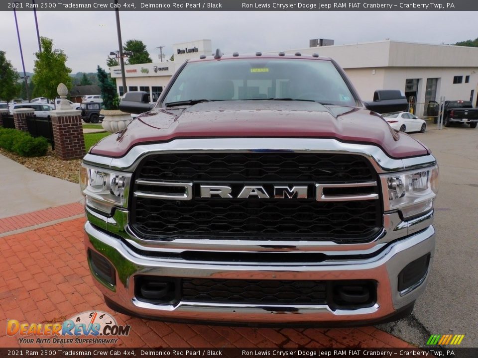 2021 Ram 2500 Tradesman Crew Cab 4x4 Delmonico Red Pearl / Black Photo #2