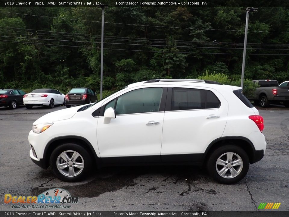 2019 Chevrolet Trax LT AWD Summit White / Jet Black Photo #6