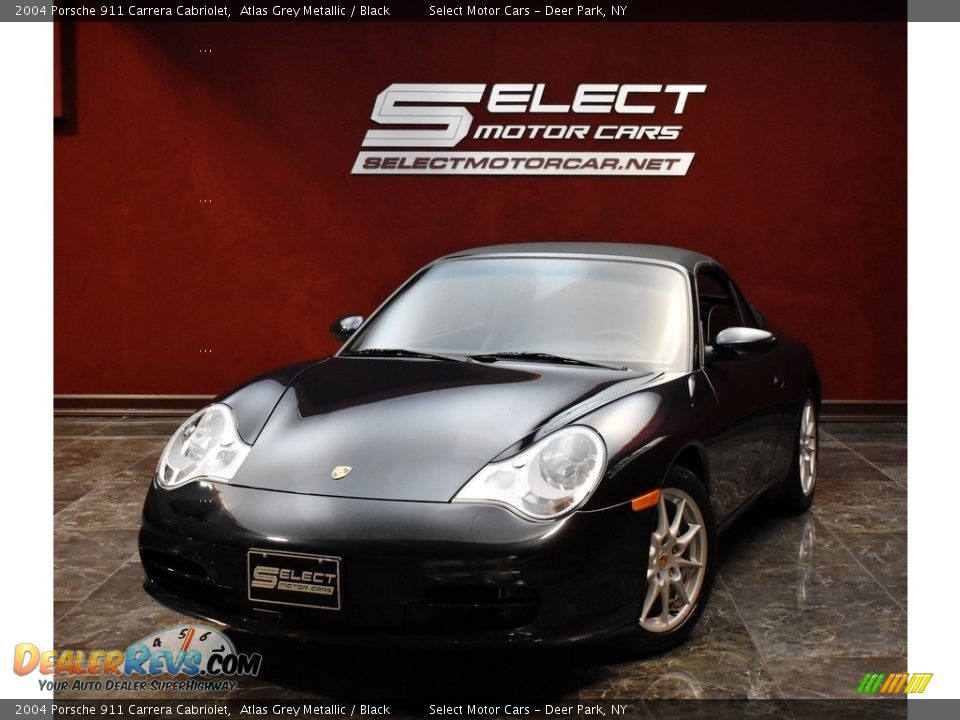 2004 Porsche 911 Carrera Cabriolet Atlas Grey Metallic / Black Photo #1