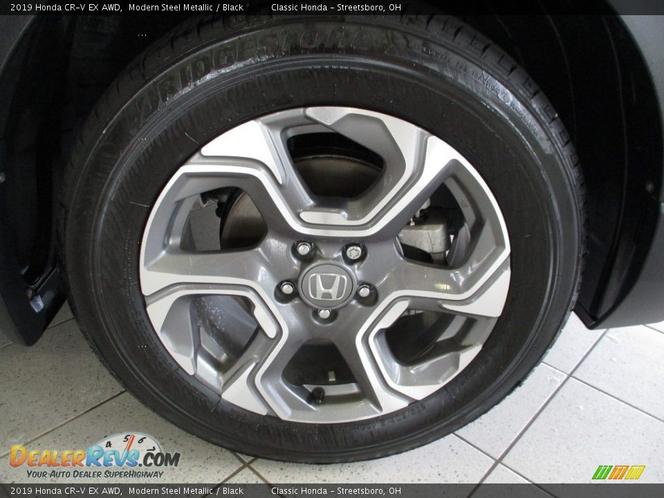 2019 Honda CR-V EX AWD Modern Steel Metallic / Black Photo #5