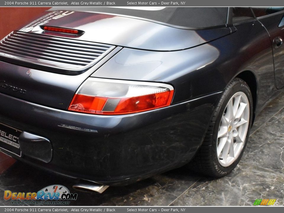 2004 Porsche 911 Carrera Cabriolet Atlas Grey Metallic / Black Photo #5