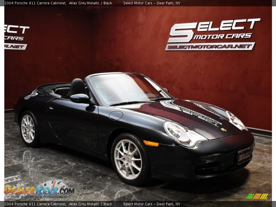 2004 Porsche 911 Carrera Cabriolet Atlas Grey Metallic / Black Photo #6