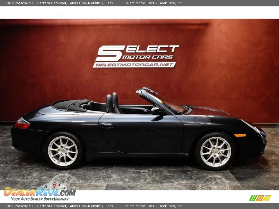 2004 Porsche 911 Carrera Cabriolet Atlas Grey Metallic / Black Photo #7