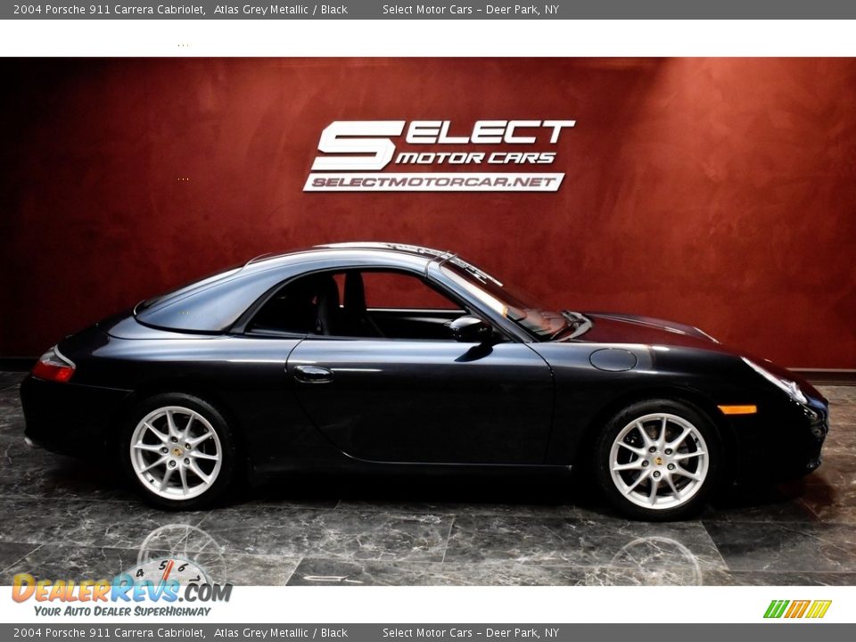 2004 Porsche 911 Carrera Cabriolet Atlas Grey Metallic / Black Photo #9