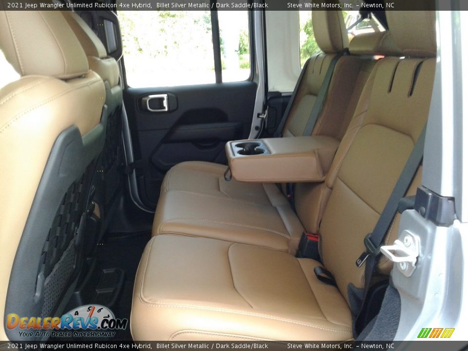 Rear Seat of 2021 Jeep Wrangler Unlimited Rubicon 4xe Hybrid Photo #15