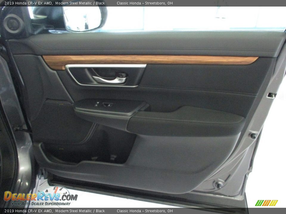 2019 Honda CR-V EX AWD Modern Steel Metallic / Black Photo #14