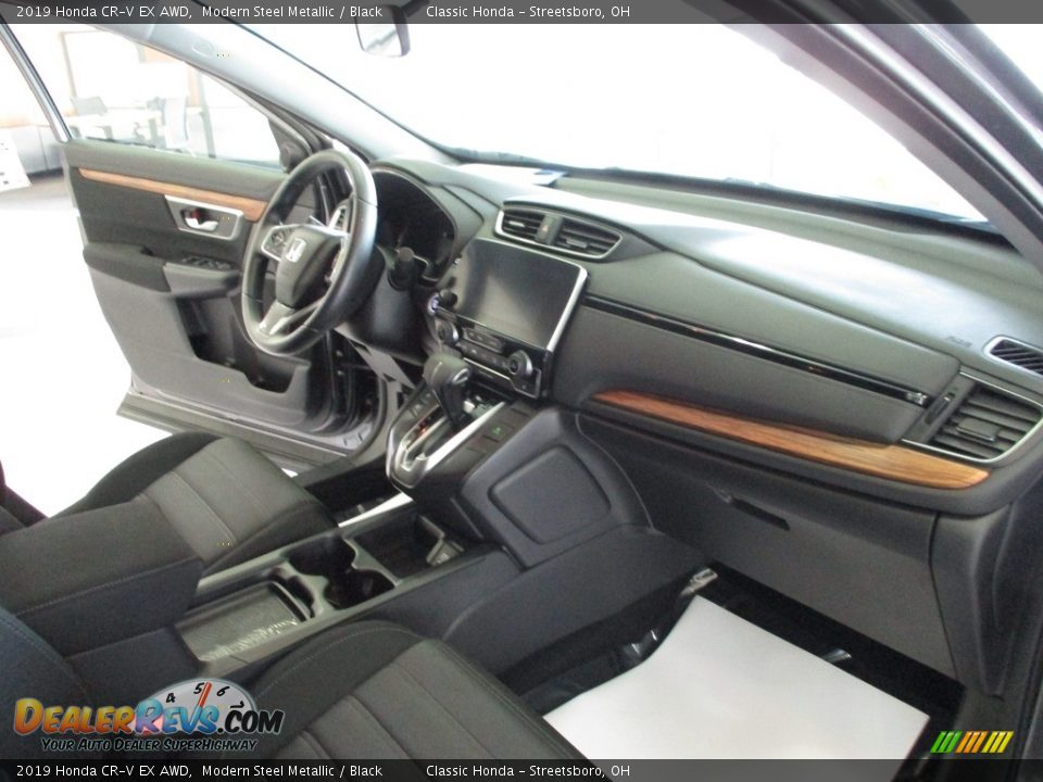 2019 Honda CR-V EX AWD Modern Steel Metallic / Black Photo #15