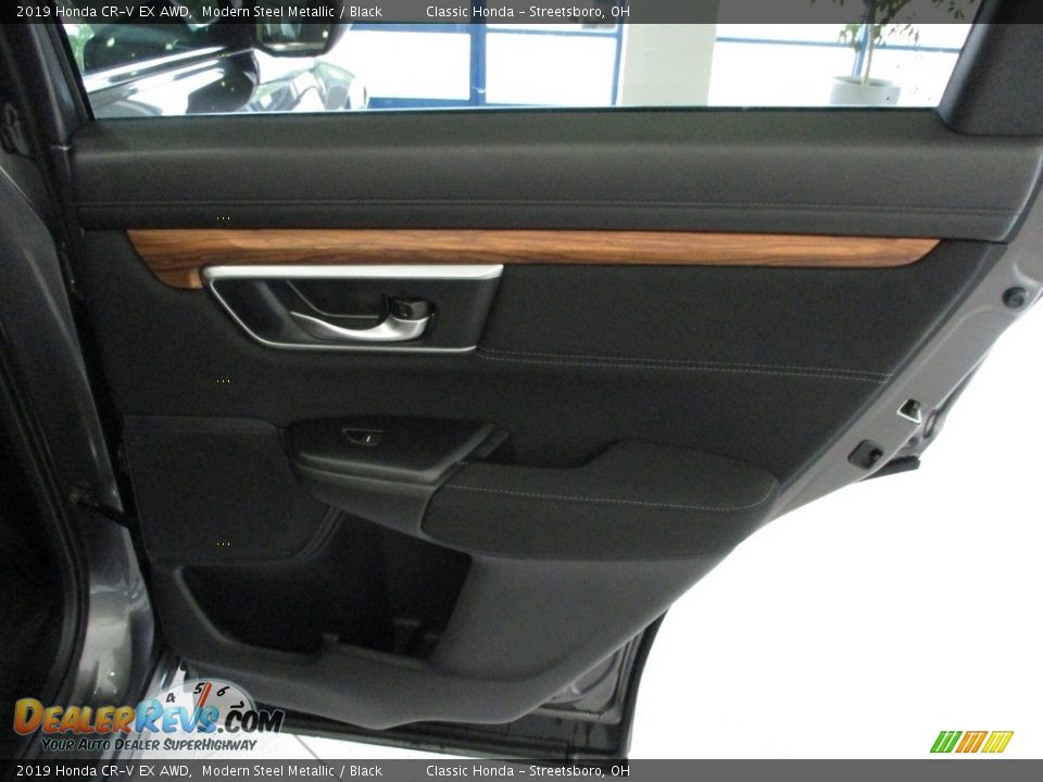 2019 Honda CR-V EX AWD Modern Steel Metallic / Black Photo #18