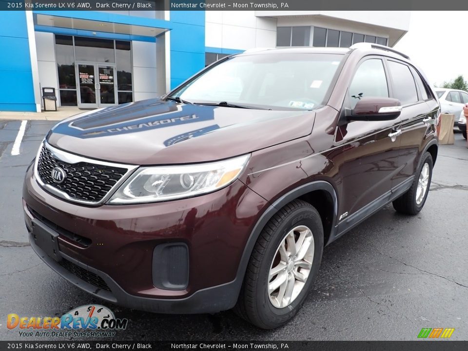 Dark Cherry 2015 Kia Sorento LX V6 AWD Photo #2