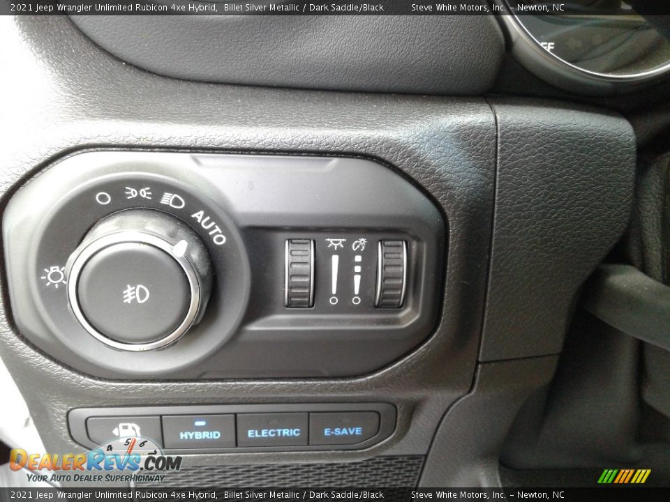 Controls of 2021 Jeep Wrangler Unlimited Rubicon 4xe Hybrid Photo #23