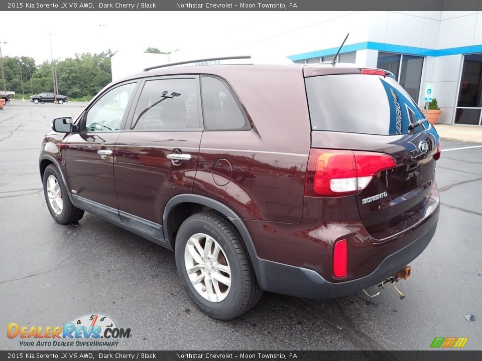 Dark Cherry 2015 Kia Sorento LX V6 AWD Photo #4