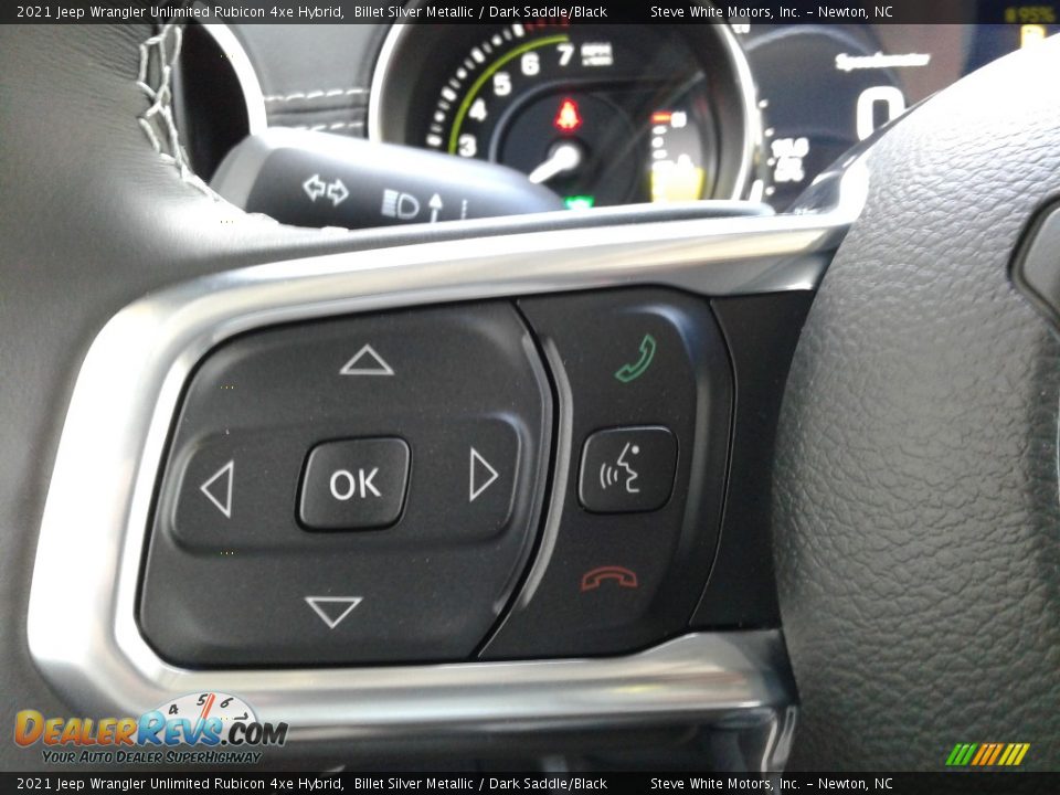 2021 Jeep Wrangler Unlimited Rubicon 4xe Hybrid Steering Wheel Photo #24