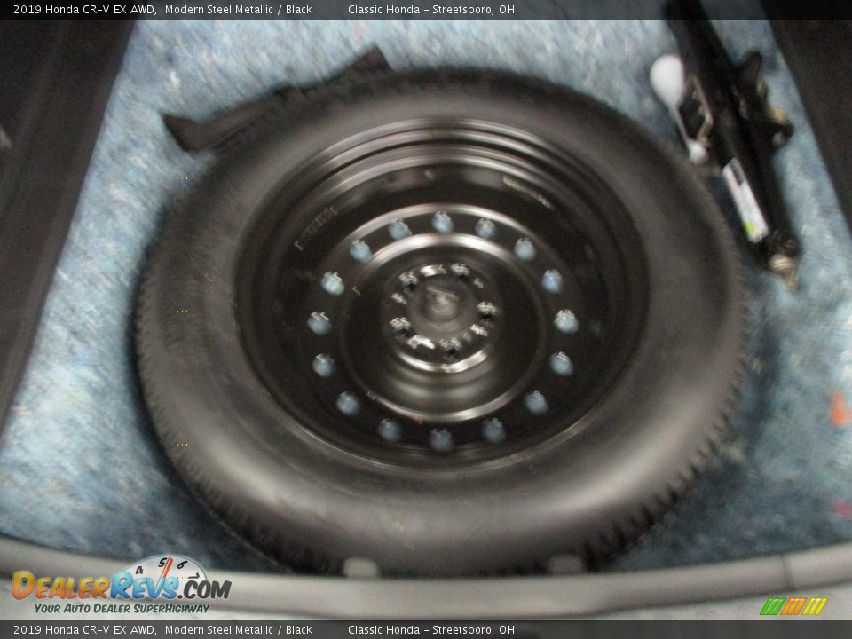 2019 Honda CR-V EX AWD Modern Steel Metallic / Black Photo #22