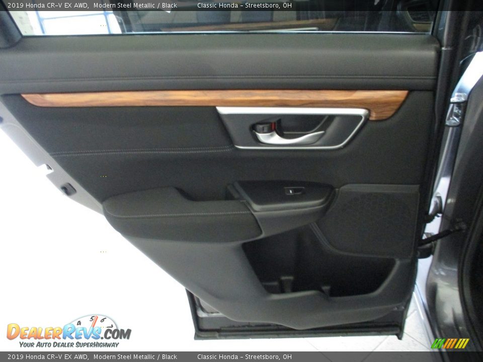 2019 Honda CR-V EX AWD Modern Steel Metallic / Black Photo #23