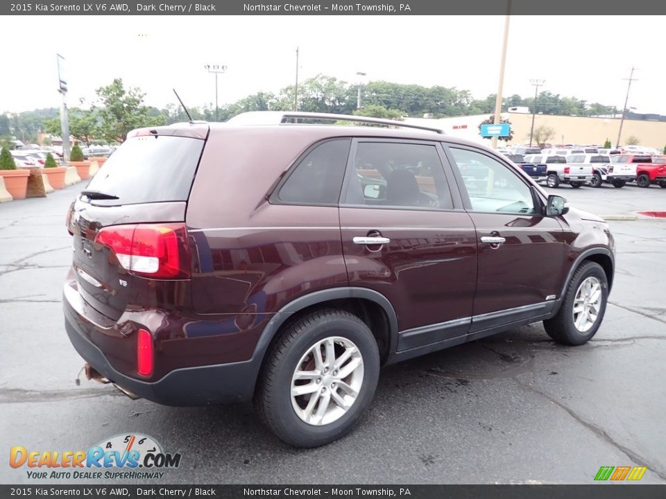 Dark Cherry 2015 Kia Sorento LX V6 AWD Photo #9