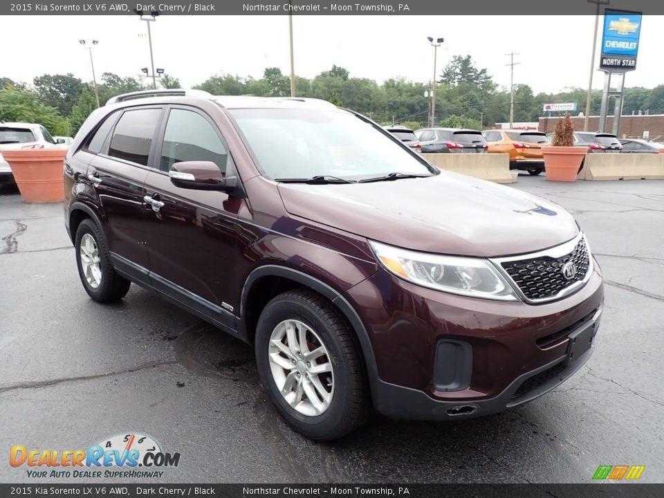 Dark Cherry 2015 Kia Sorento LX V6 AWD Photo #11