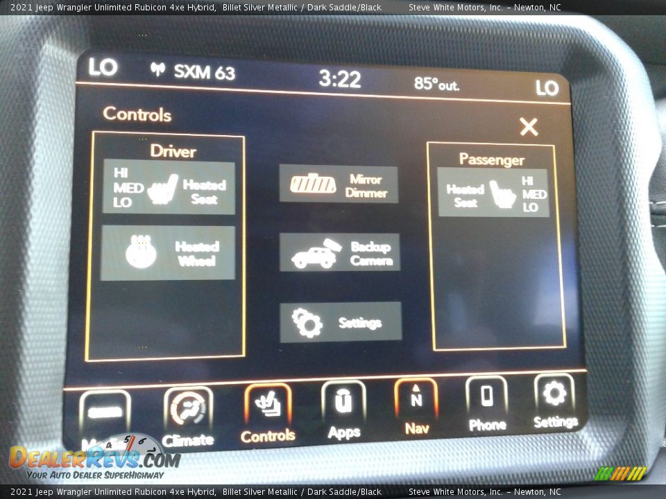 Controls of 2021 Jeep Wrangler Unlimited Rubicon 4xe Hybrid Photo #30