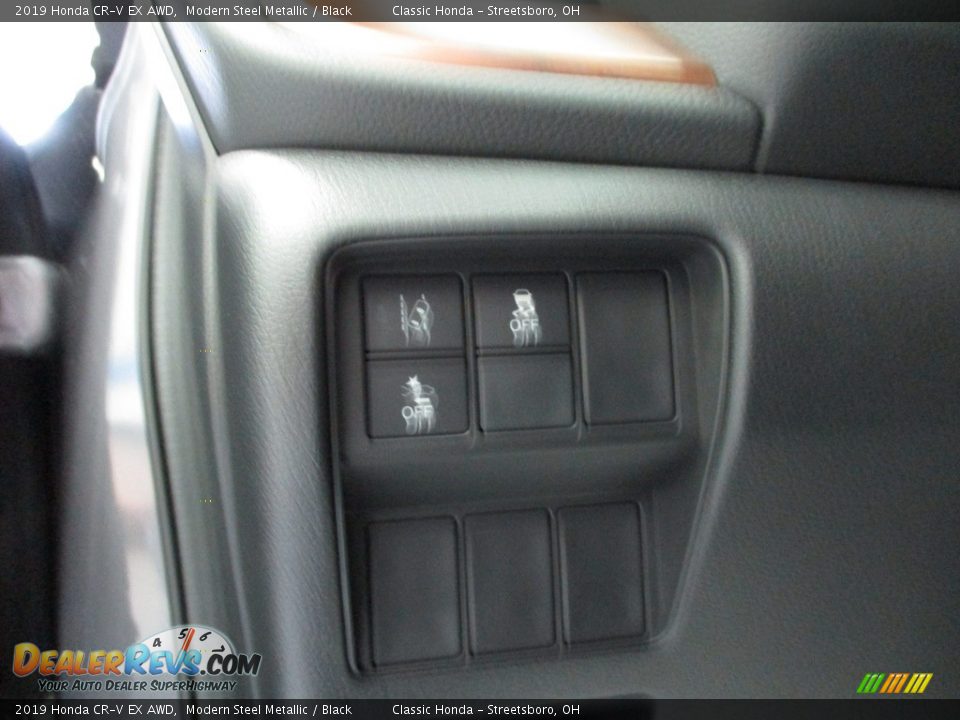 2019 Honda CR-V EX AWD Modern Steel Metallic / Black Photo #29