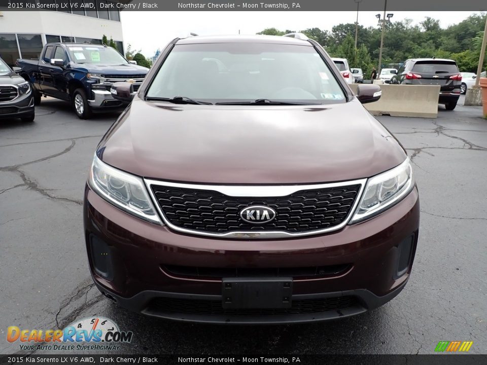 2015 Kia Sorento LX V6 AWD Dark Cherry / Black Photo #13