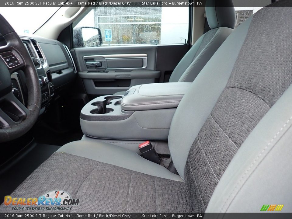 Front Seat of 2016 Ram 2500 SLT Regular Cab 4x4 Photo #2