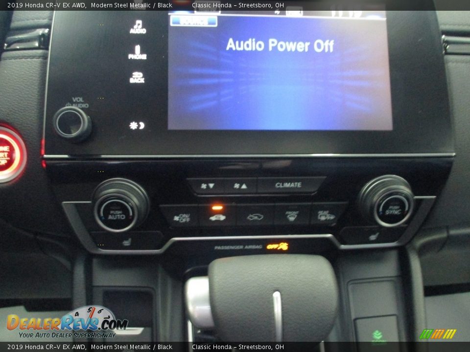 2019 Honda CR-V EX AWD Modern Steel Metallic / Black Photo #35