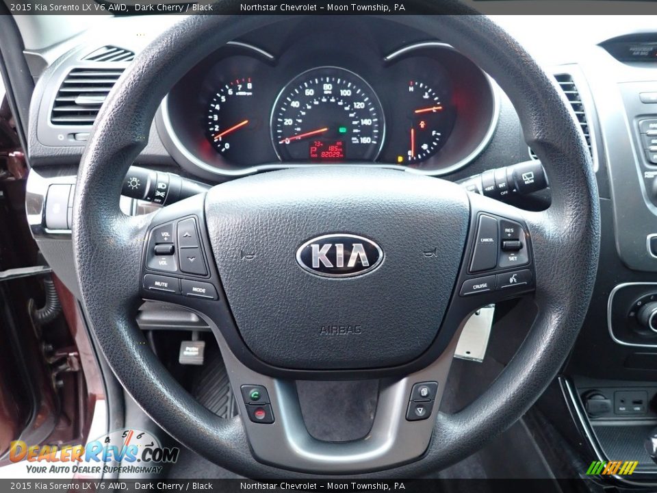 2015 Kia Sorento LX V6 AWD Steering Wheel Photo #26