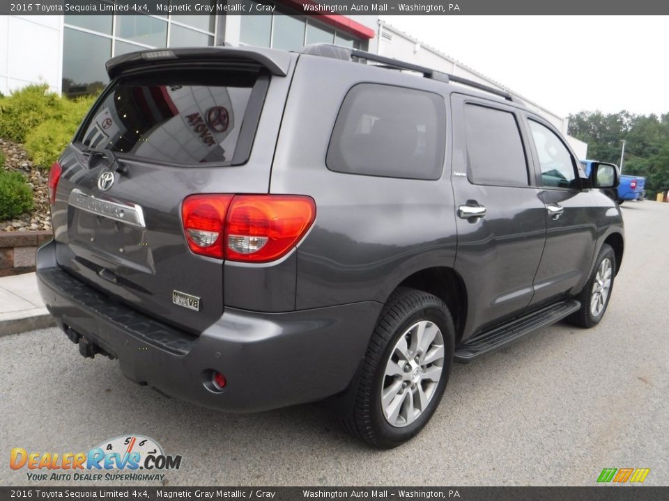 2016 Toyota Sequoia Limited 4x4 Magnetic Gray Metallic / Gray Photo #22