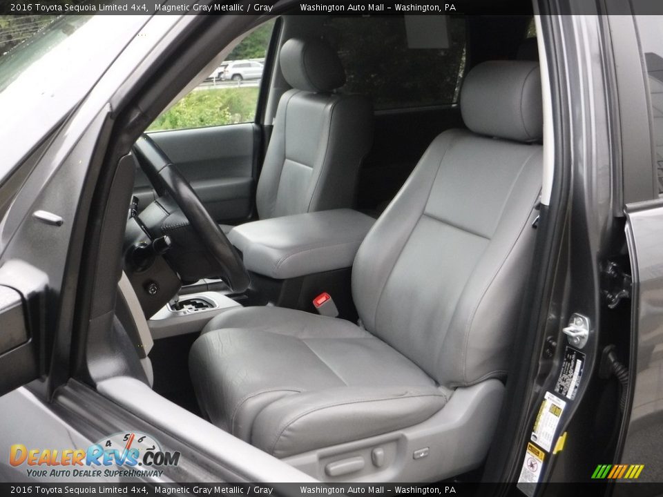 Front Seat of 2016 Toyota Sequoia Limited 4x4 Photo #26