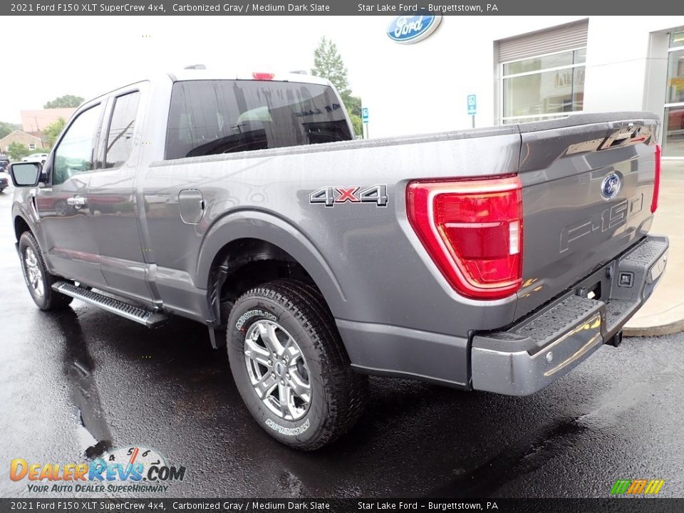 2021 Ford F150 XLT SuperCrew 4x4 Carbonized Gray / Medium Dark Slate Photo #3