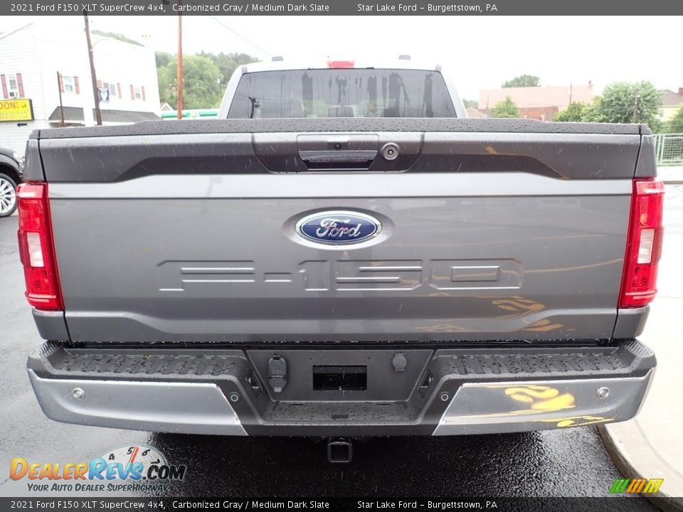 2021 Ford F150 XLT SuperCrew 4x4 Carbonized Gray / Medium Dark Slate Photo #4