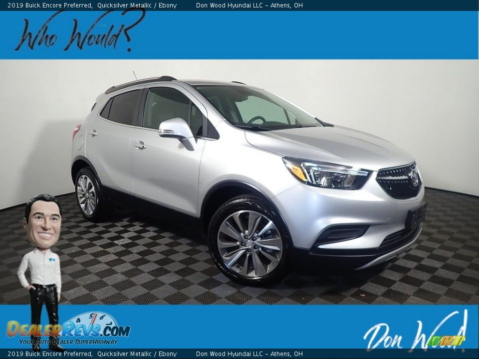 2019 Buick Encore Preferred Quicksilver Metallic / Ebony Photo #1