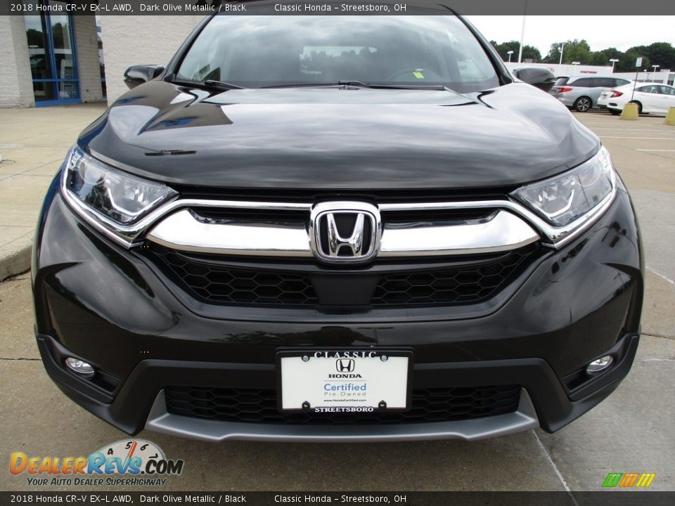2018 Honda CR-V EX-L AWD Dark Olive Metallic / Black Photo #2