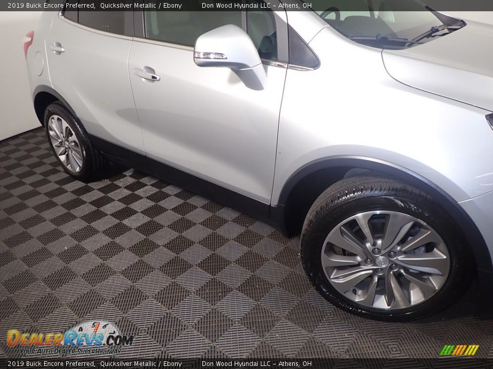 2019 Buick Encore Preferred Quicksilver Metallic / Ebony Photo #4