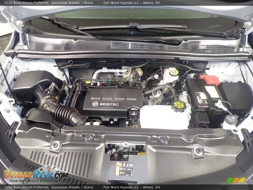 2019 Buick Encore Preferred Quicksilver Metallic / Ebony Photo #7