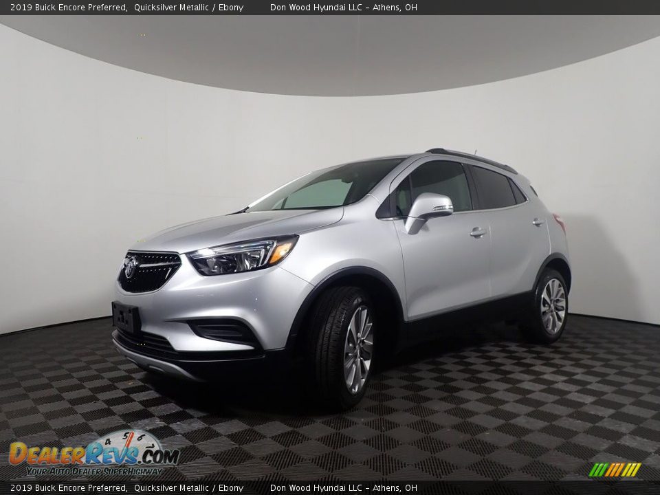 2019 Buick Encore Preferred Quicksilver Metallic / Ebony Photo #8
