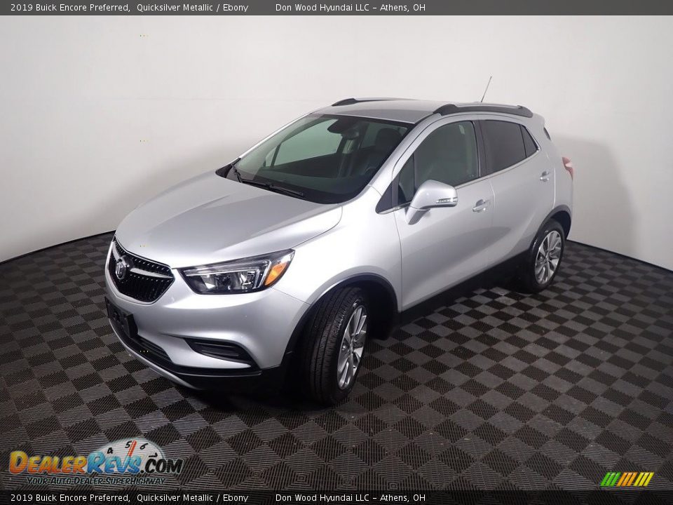 2019 Buick Encore Preferred Quicksilver Metallic / Ebony Photo #9