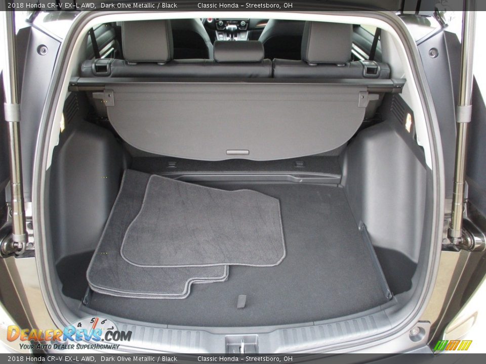 2018 Honda CR-V EX-L AWD Dark Olive Metallic / Black Photo #11