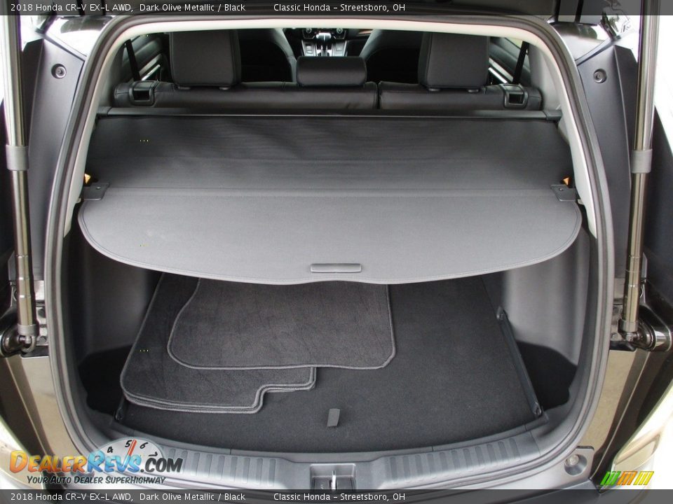 2018 Honda CR-V EX-L AWD Dark Olive Metallic / Black Photo #12