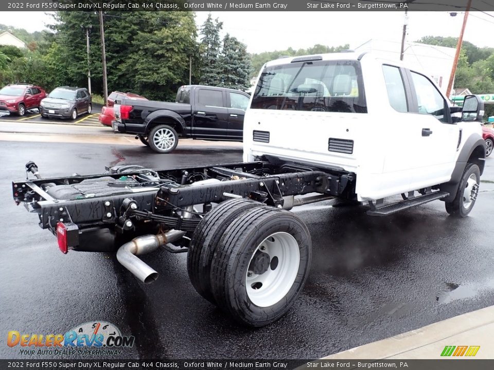 Undercarriage of 2022 Ford F550 Super Duty XL Regular Cab 4x4 Chassis Photo #5