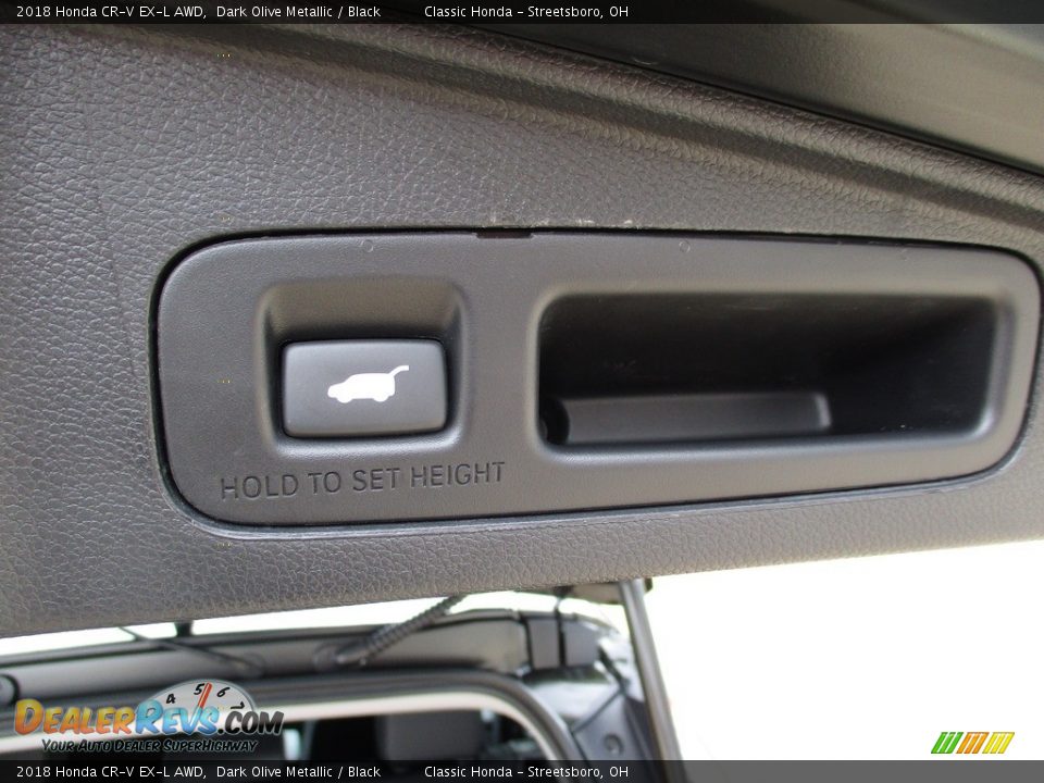 2018 Honda CR-V EX-L AWD Dark Olive Metallic / Black Photo #13