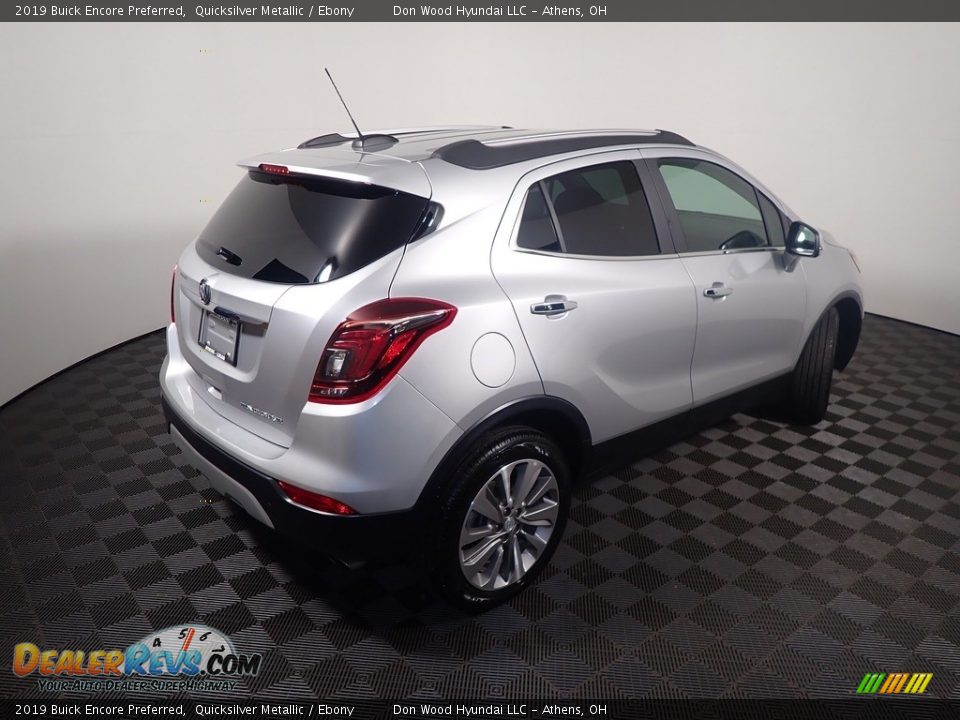 2019 Buick Encore Preferred Quicksilver Metallic / Ebony Photo #17