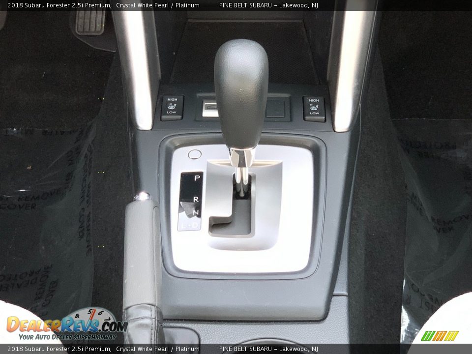 2018 Subaru Forester 2.5i Premium Crystal White Pearl / Platinum Photo #7