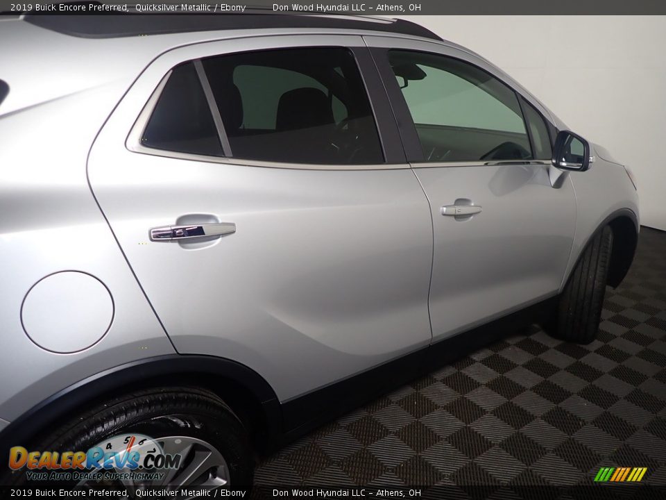 2019 Buick Encore Preferred Quicksilver Metallic / Ebony Photo #19