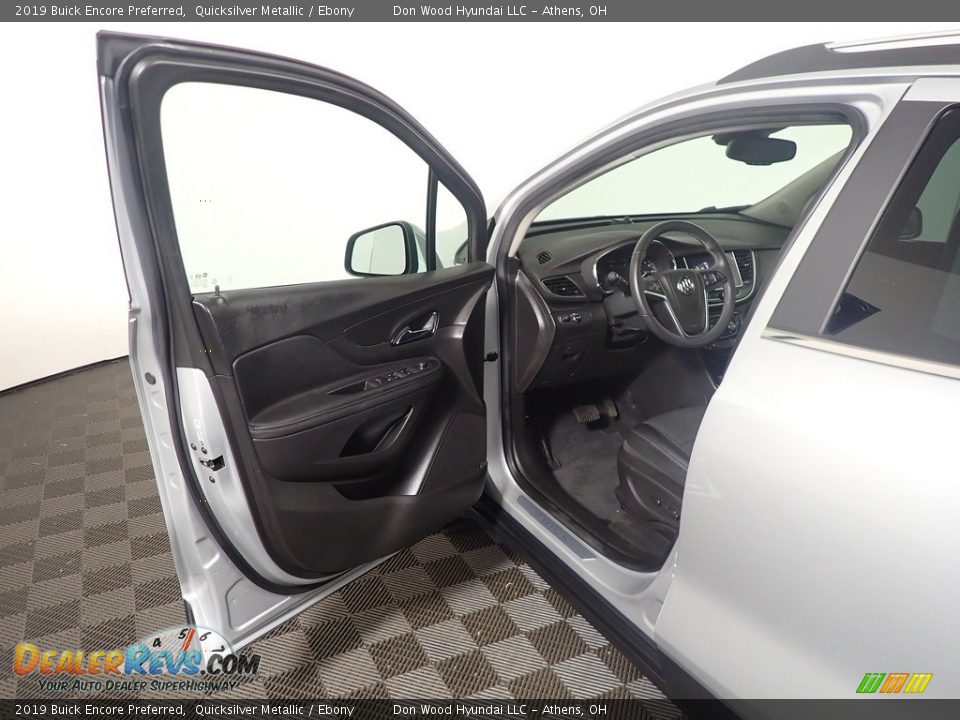 2019 Buick Encore Preferred Quicksilver Metallic / Ebony Photo #20