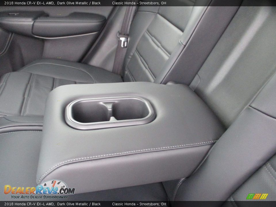 2018 Honda CR-V EX-L AWD Dark Olive Metallic / Black Photo #22