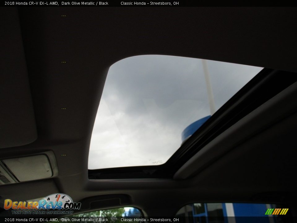 2018 Honda CR-V EX-L AWD Dark Olive Metallic / Black Photo #25