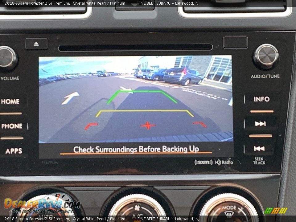2018 Subaru Forester 2.5i Premium Crystal White Pearl / Platinum Photo #13
