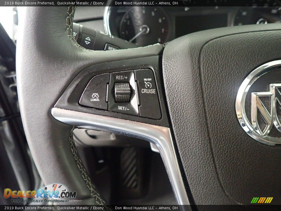 2019 Buick Encore Preferred Quicksilver Metallic / Ebony Photo #29