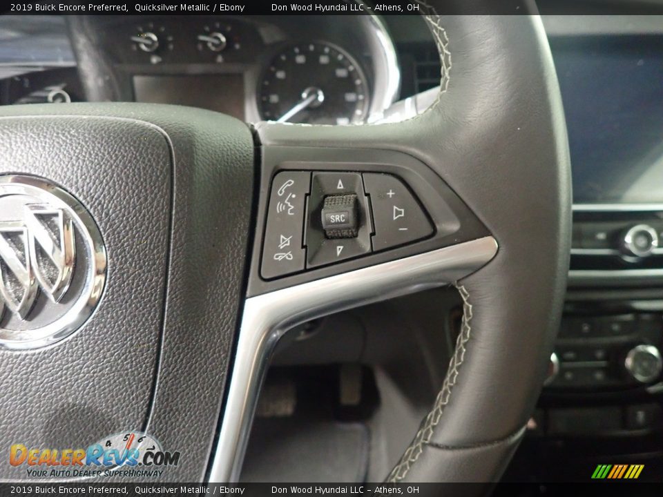 2019 Buick Encore Preferred Quicksilver Metallic / Ebony Photo #30
